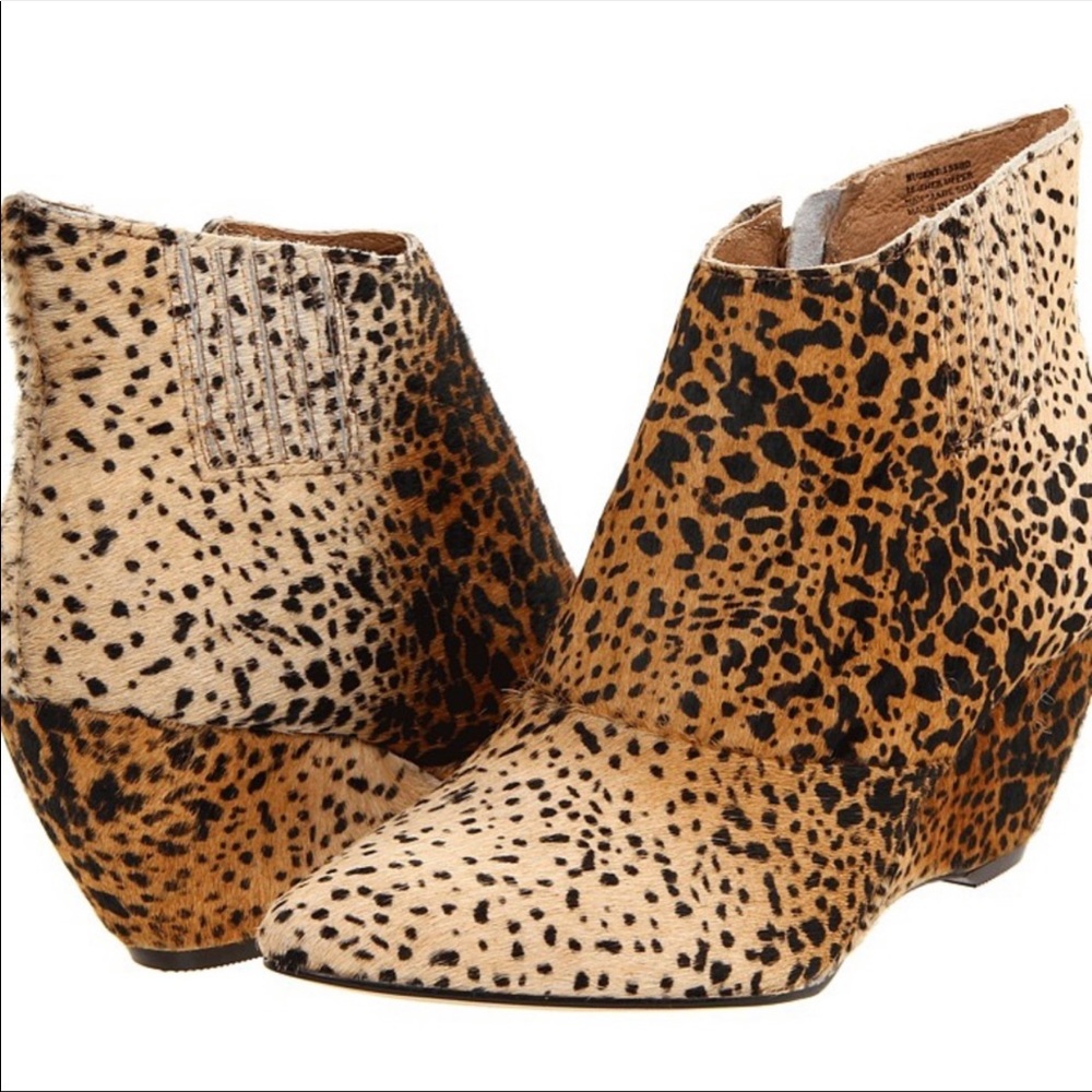 Matisse animal print boots